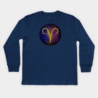 Aries Kids Long Sleeve T-Shirt